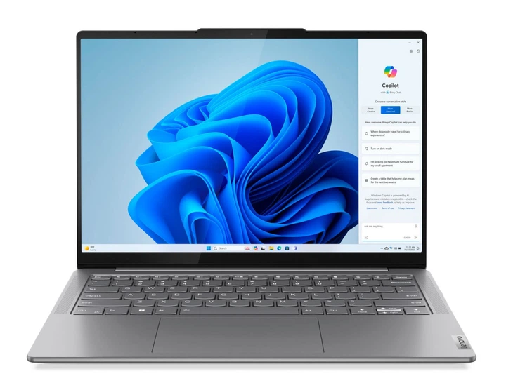 Lenovo Yoga Slim 7 Office2021付属 Ноутбук Lenovo Yoga Slim 7 14IMH9 (83CV003UFR) Luna Gray – фото