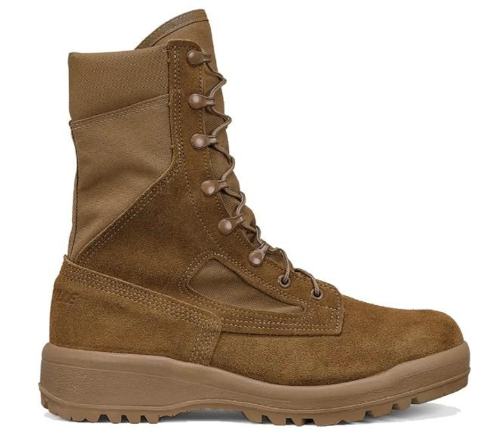 Летние берцы армии США Belleville C300 ST Hot Weather Steel Toe, Coyote, размер 43 - изображение 2