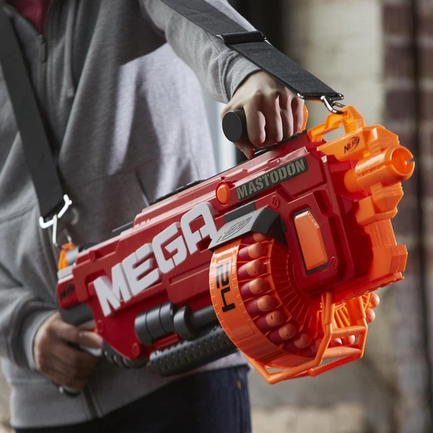 Бластер NERF N-Strike Mega Mastodon Blaster Нерф Мега Мастодон