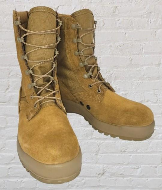 Літні берці армії США Belleville AHWC Hot Weather, Coyote Boots, розмір 45 - зображення 1