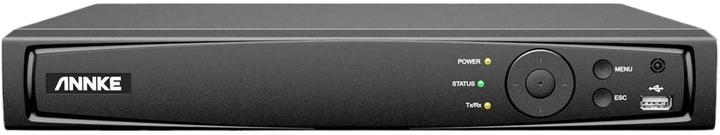 Zestaw do monitoringu wideo Annke 4x I91DG White + N48PAW Black 2TB HDD (N48PAW+I91DG*4+2T) - obraz 6