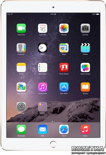 Планшет Apple A1567 iPad Air 2 Wi-Fi 4G 64GB (MH172TU/A) Gold