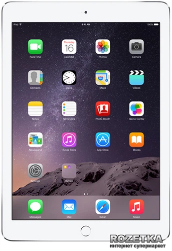 Планшет Apple A1566 iPad Air 2 Wi-Fi 64GB (MGKM2TU/A) Silver