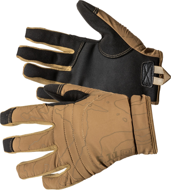 Рукавички тактичні зимові 5.11 Tactical Competition Primaloft Insulated Gloves 59386ABR-134 2XL Kangaroo (888579913484) - зображення 1