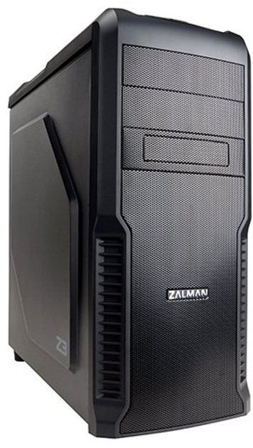 Компьютерный корпус zalman z3 black видео обзор