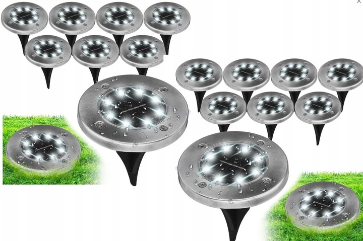 Ґрунтові світильники Bass Polska BH 12782 на сонячних батареях набір 16 шт - зображення 7