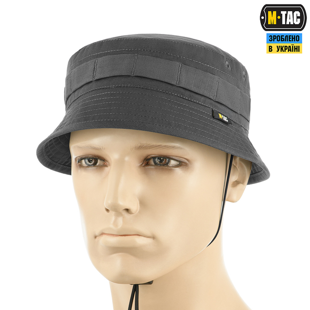 Панама M-Tac Gen.II Flex Rip-Stop Dark Grey 59 - зображення 1