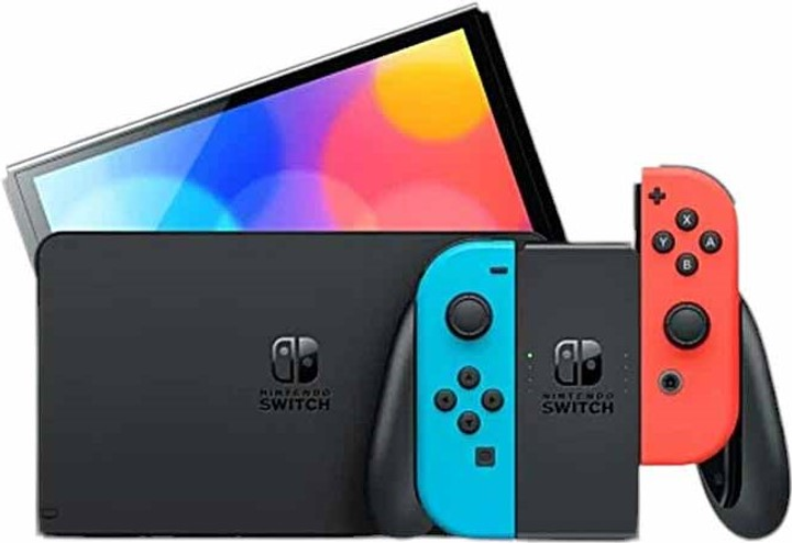 Консоль Nintendo Switch OLED Neon Red/Blue (0045496453466) - зображення 2