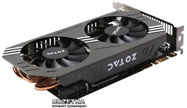 Видеокарта Zotac PCI-Ex GeForce GTX 970 4096MB GDDR5 (256bit