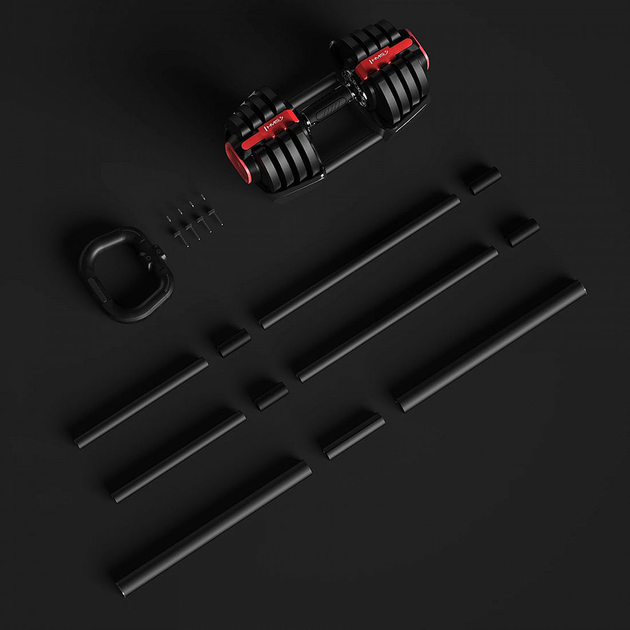 Набір регульованих гантель HMS PRO SET SGR18 3 в 1 41 кг (5907695553574) - зображення 12