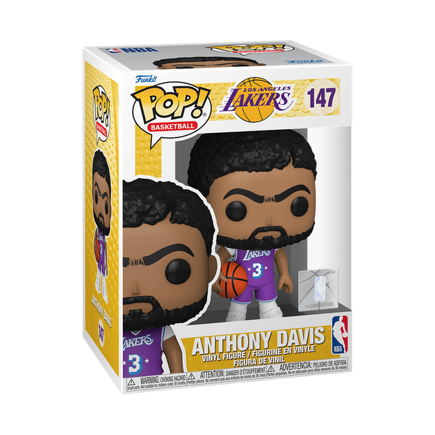 Фігурка Funko Pop! 21-22 NBA City Edition Anthony Davis - изображение 2
