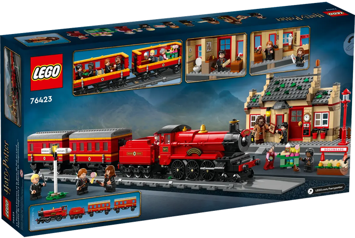 Zestaw klocków LEGO Harry Potter Hogwart Express i stacja Hogsmeade 1074 elementy (76423) - obraz 6