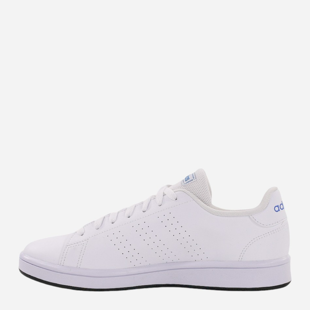 Чоловічі кеди низькі adidas Advantage Base GW9285 40.5 Білий/Блакитний (4065426872507) - зображення 2