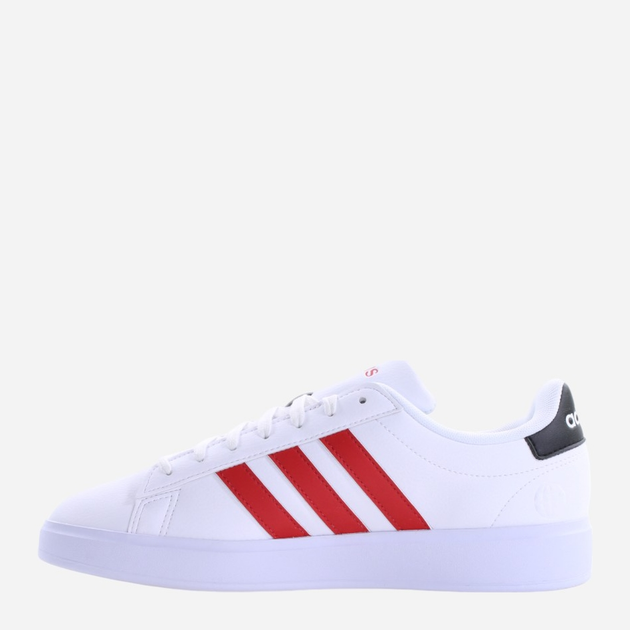 Tenisówki męskie z eko skóry adidas Grand Court 2.0 FZ6363 40 Biały/Czerwony (4066746629871) - obraz 2