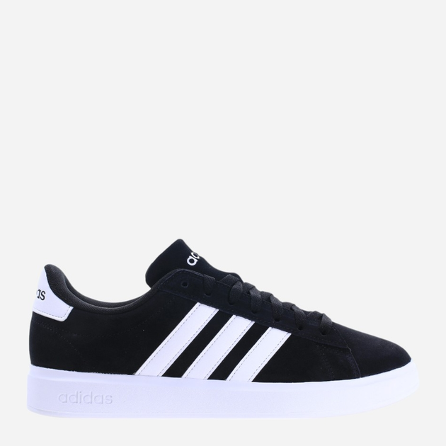 Tenisówki męskie skórzane adidas Grand Court 2.0 ID2963 43.5 Czarny/Perłowy (4066764100345) - obraz 1