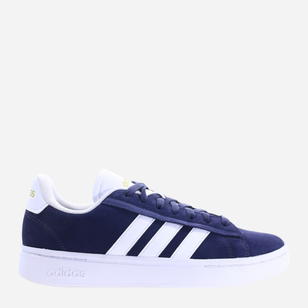 Tenisówki męskie zamszowe adidas Grand Court Alpha IE1453 40.5 Granatowe (4067892596147) - obraz 1