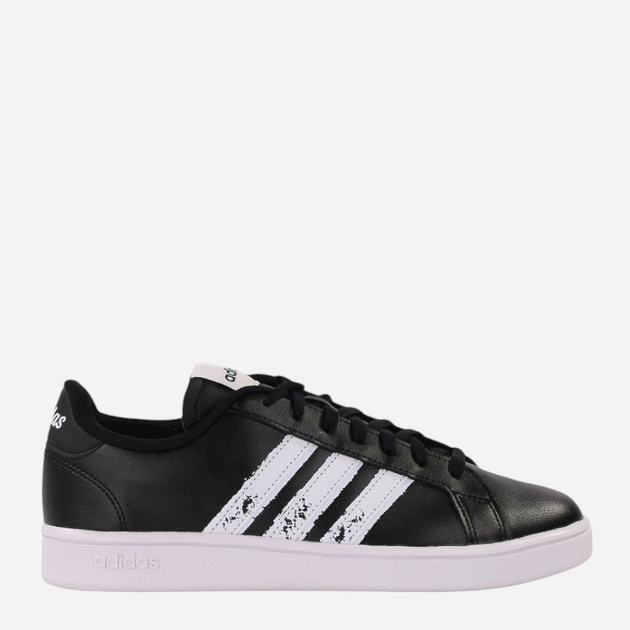 Tenisówki męskie z eko skóry adidas Grand Court Beyond GX5755 41.5 Czarny/Biały (4065418173322) - obraz 1