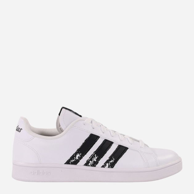 Tenisówki męskie z eko skóry adidas Grand Court Beyond GX5757 47.5 Białe (4065418173391) - obraz 1