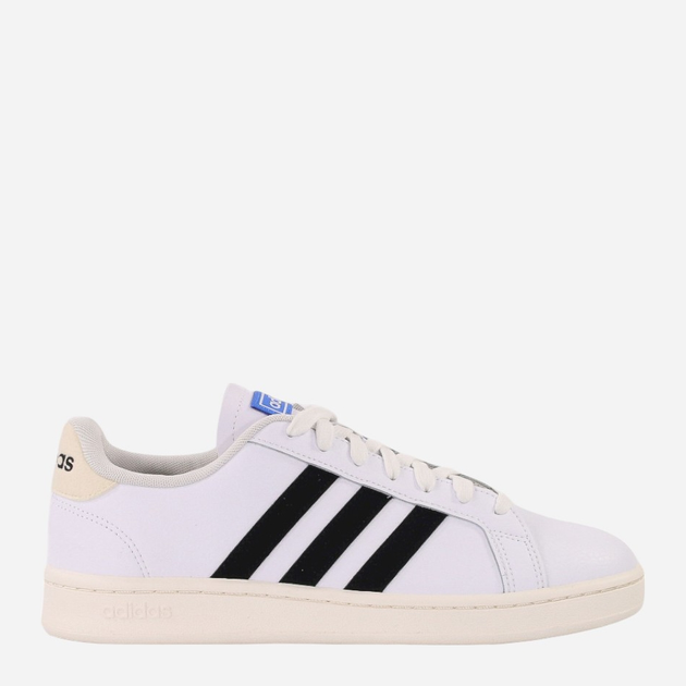 Tenisówki męskie z eko skóry adidas Grand Court GY3620 40.5 Biały/Mleczny (4065419604528) - obraz 1