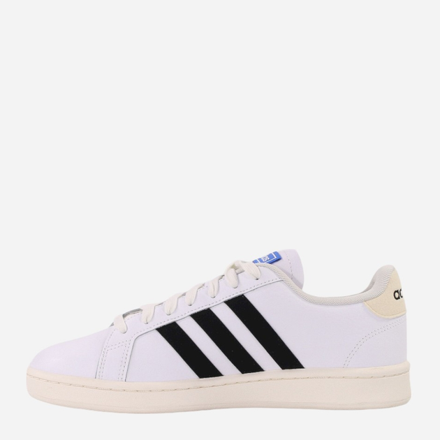 Tenisówki męskie z eko skóry adidas Grand Court GY3620 40.5 Biały/Mleczny (4065419604528) - obraz 2