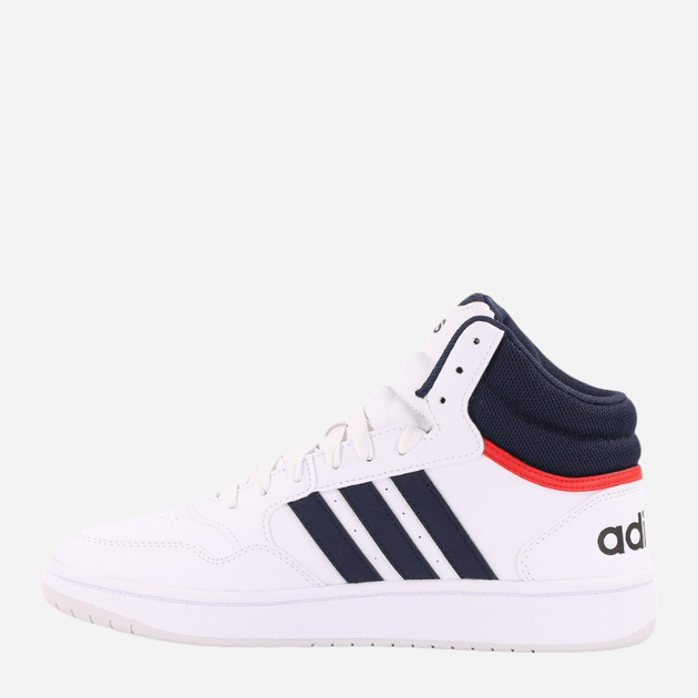 Sneakersy męskie za kostkę adidas Hoops 3.0 Mid GY5543 40 Białe (4064053694179) - obraz 2