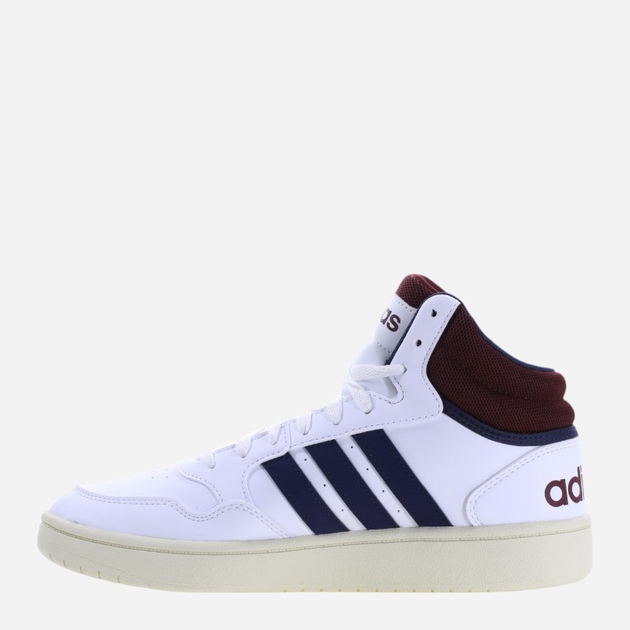 Sneakersy męskie wysokie adidas Hoops 3.0 Mid HP7895 40.5 Białe (4066746061312) - obraz 2