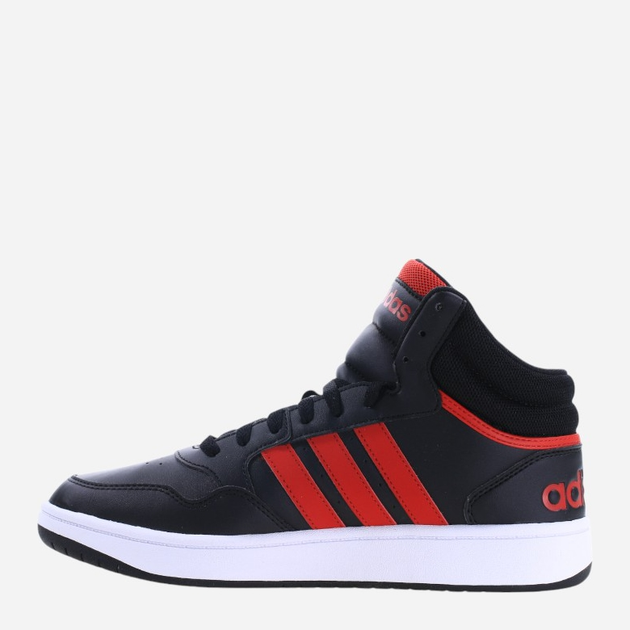 Чоловічі снікери adidas Hoops 3.0 Mid ID9835 42 Чорні (4066745058542) - зображення 2