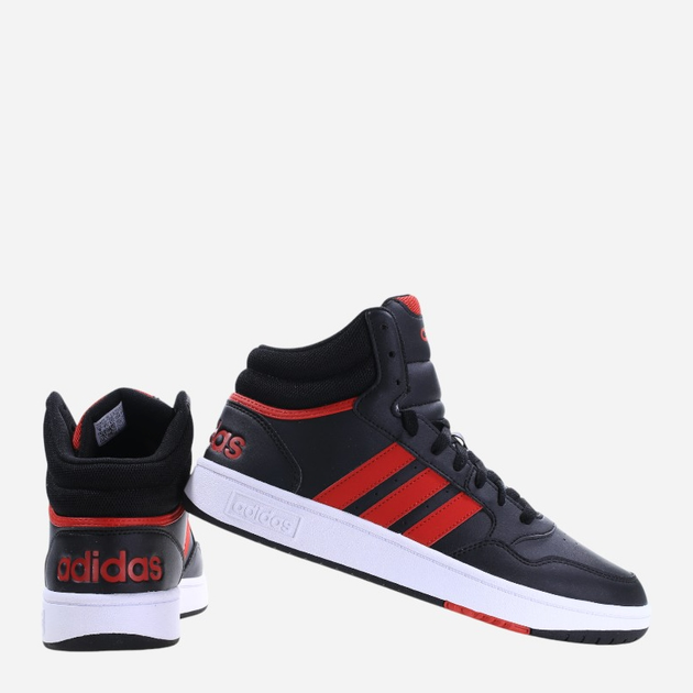 Чоловічі снікери adidas Hoops 3.0 Mid ID9835 43.5 Чорні (4066745060453) - зображення 3