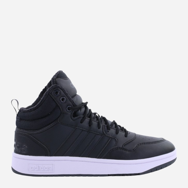 Чоловічі зимові снікери adidas Hoops 3.0 Mid WTR GZ6679 40.5 Чорні (4065426087512) - зображення 1