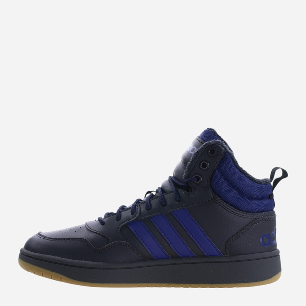 Zimowe sneakersy męskie za kostkę adidas Hoops 3.0 Mid WTR IF2635 42.5 Ciemnoszare (4066756281083) - obraz 2