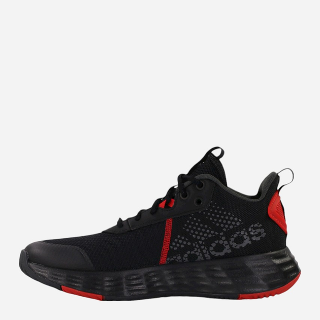 Чоловічі кросівки для баскетболу adidas OwnTheGame 2.0 H00471 43.5 Чорні (4064047016239) - зображення 2