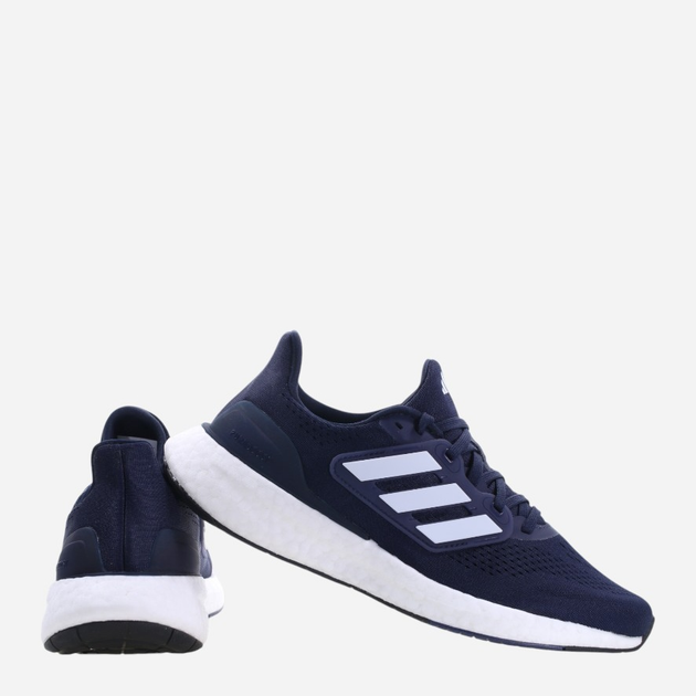 Buty do biegania męskie adidas Pureboost 23 IF2373 48 Granatowe (4066756529444) - obraz 3