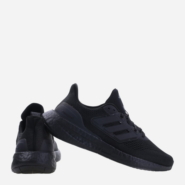 Buty do biegania męskie adidas Pureboost 23 IF2375 41.5 Czarne (4066756525583) - obraz 3