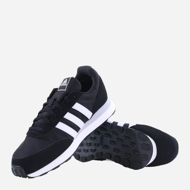 Buty sportowe męskie adidas Run 60s 3.0 HP2258 40.5 Czarne (4066748795598) - obraz 4