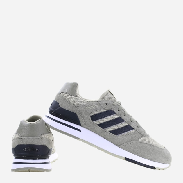 Чоловічі кросівки для бігу adidas Run 80s IG3532 46.5 Сірі (4066765265715) - зображення 3