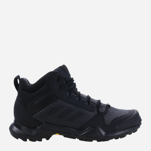 Buty trekkingowe męskie gore-tex adidas Terrex AX3 Mid Gore-tex IF4876 46.5 Czarne (4066746310731) - obraz 1