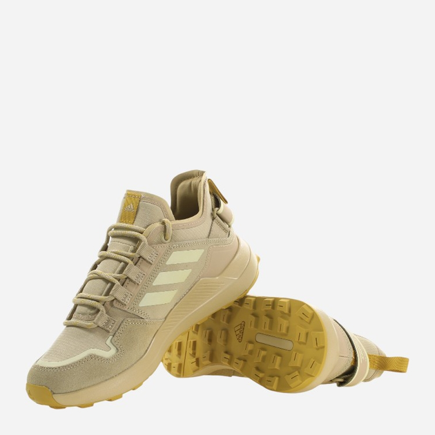 Чоловічі кросівки для туризму adidas Terrex Hikster GZ3032 42.5 Світло-коричневі (4065419842807) - зображення 4