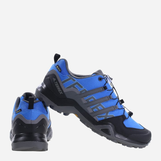 Чоловічі кросівки для туризму з Gore-tex adidas Terrex Swift R2 Gore-tex GZ0362 42.5 Блакитні (4064055881072) - зображення 3