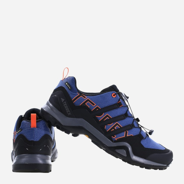 Чоловічі кросівки для туризму з Gore-tex adidas Terrex Swift R2 Gore-tex IF7633 42.5 Сині (4066746361238) - зображення 3
