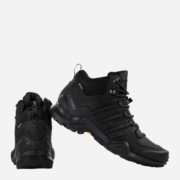 Buty trekkingowe męskie gore-tex adidas Terrex Swift R2 Mid CM7500 44.5 Czarne (4059323817532) - obraz 3