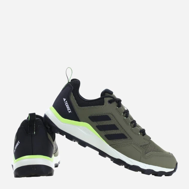 Buty do biegania męskie z membraną adidas Terrex Tracerocker IF0379 46 Zielone (4066765284488) - obraz 3