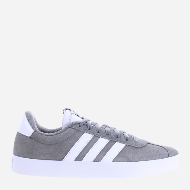 Tenisówki męskie zamszowe adidas VL Court 3.0 ID6276 42.5 Szare (4067886675872) - obraz 1