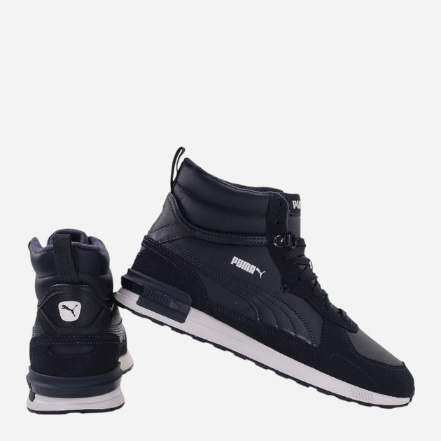 Чоловічі черевики Puma Graviton Mid 383204-05 47 Темно-сині (4065449600804) - зображення 3