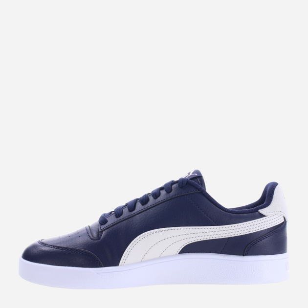 Tenisówki męskie z eko skóry Puma Shuffle 309668-26 42.5 Granatowe (4065452533335) - obraz 2