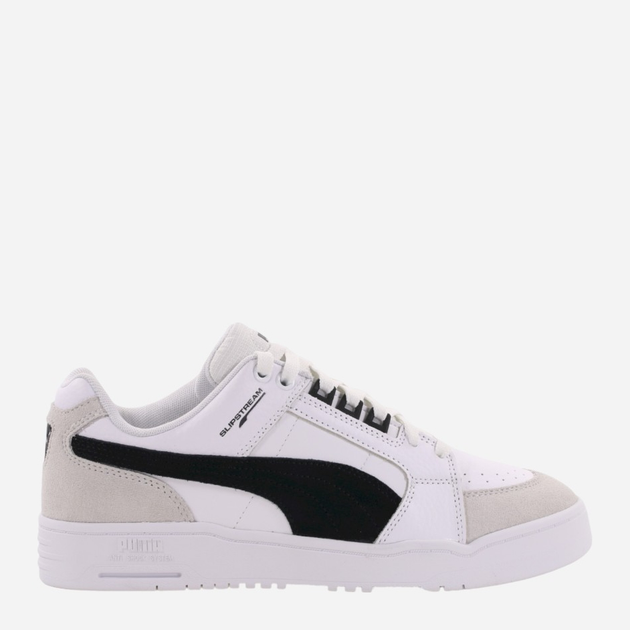 Tenisówki męskie skórzane Puma Slipstream Lo Suede FS 385694-02 41 Biały/Czarny (4065449854832) - obraz 1