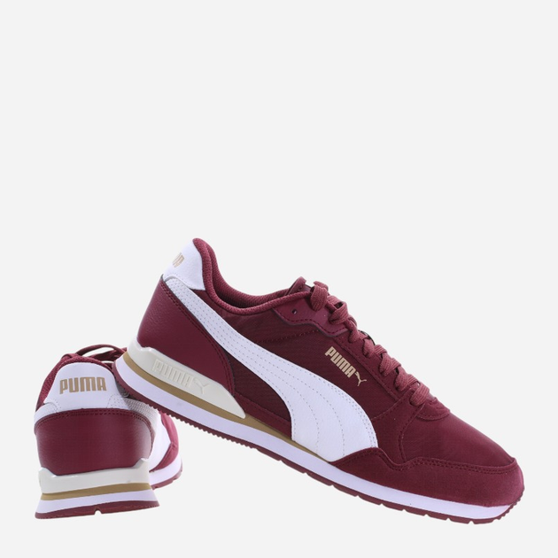 Buty do biegania męskie Puma ST Runner v3 NL 384857-15 42.5 Bordowe (4065452709273) - obraz 3