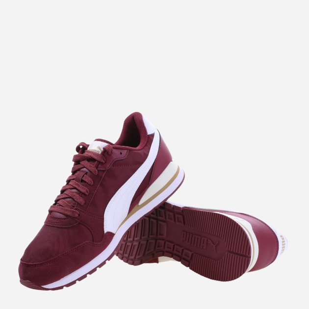 Buty do biegania męskie Puma ST Runner v3 NL 384857-15 42.5 Bordowe (4065452709273) - obraz 4