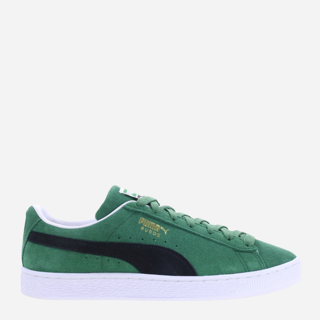 Чоловічі кеди низькі Puma Suede Classic XXI 374915-67 42.5 Зелений/Чорний (4065452929671) - зображення 1