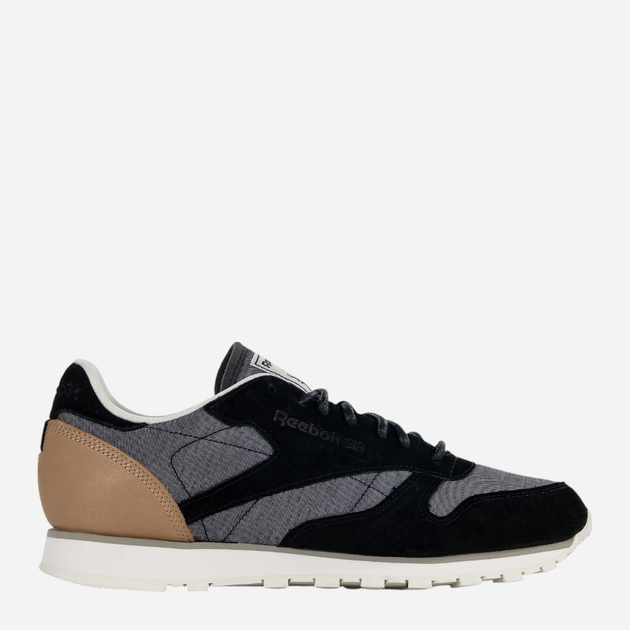 Buty sportowe męskie do kostki Reebok CL Leather Fleck AQ9723 40.5 Szare (4057282070203) - obraz 1