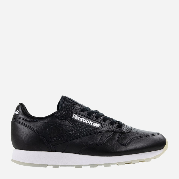 Чоловічі кросівки Reebok CL Leather Id BD2154 45 Чорні (4057287704554) - зображення 1